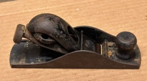 Small Antique Plane Woodworker Craftsman Carpenter Made in USA 7x2" - Picture 1 of 14