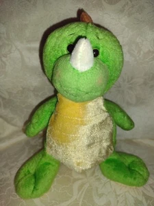 Ganz Webkinz Key Lime Dino HM185 9.5" Plush Stuffed Animal Retired No Code - Picture 1 of 8