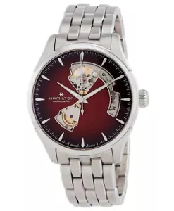Hamilton Jazzmaster Swiss Automatic Open Heart Dial H32675170 50M Mens Watch - Picture 1 of 3