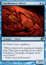 1x Synchronous Sliver NM, English MTG Planar Chaos
