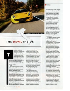 FERRARI 488 F12TDF 769 CV 2016 ~ ARTICOLO/ANNUNCIO ORIGINALE 2 PAGINE - Foto 1 di 1