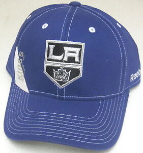 NHL Los Angeles Kings Purple Pro Shape Adjustable Hat By Reebok
