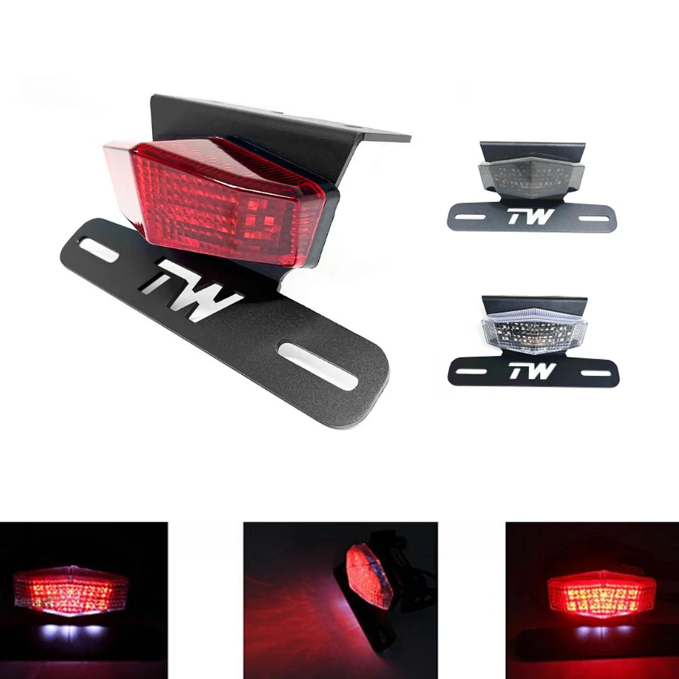 For YAMAHA TW200 1989-2022 Tail Tidy Fender Eliminator LED Tail Brake Light - Image 1 of 4