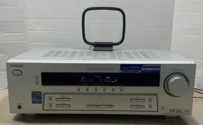 Sony  5.1 Channel Pro-Logic AM/FM Stereo Receiver Remote Antenna Bundle STR-K650 - Image 1 of 4