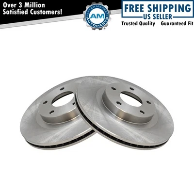 Juego de 2 pares de rotores de freno delanteros para Nissan Máxima Altima Infiniti I35 Foto 1 de 4