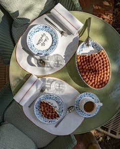 Hotel Du Cap Eden Roc Cap d' Antibes France 9 Piece DINING SET FOR 2 - Picture 1 of 7