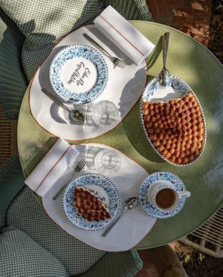 Hotel Du Cap Eden Roc Cap d' Antibes France 9 Piece DINING SET FOR 2 - Image 1 of 4