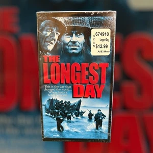 The Longest Day VHS 1962 War Epic Original Release Twentieth Century Fox - Picture 1 of 2
