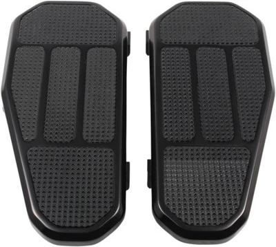 GMA Engineering Tombstone Driver Floorboards - Black Motorcycle GMA-FB-100B - Image 1 of 3