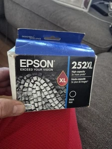 Epson 252 XL Ultra Black High Capacity Ink Cartridge Best Before 10/2022 - Picture 1 of 6