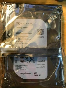 Seagate ST4000DX001 4TB SATA III 3.5" HDD & SSD Hybrid Hard Drive - Afbeelding 1 van 3