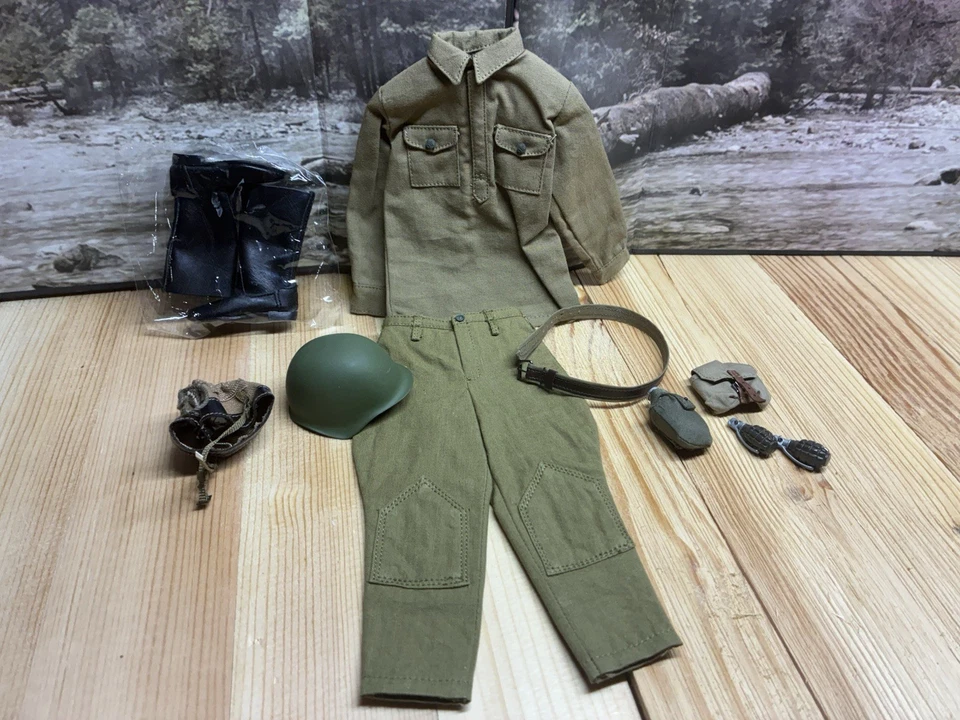 3R DID/ALERT LINE /BGT WW2 1/6 TOY RED ARMY/ RUSSIAN/SOVIET ENLISTEDMAN SET 1 - Image 1 of 4