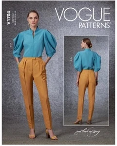 Vogue 1704 Rachel Comey Shirt Pants Pattern 16-24 Uncut - Picture 1 of 2