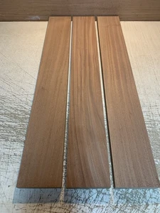 Sapele Timber Planed - 3 Boards - 900 x 125 x 30mm - (#574) - Picture 1 of 10