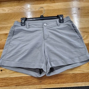 Free Fly Breeze Shorts Womens Sz Medium Gray Athleisure Lightweight Outdoor Gorp - Picture 1 of 14