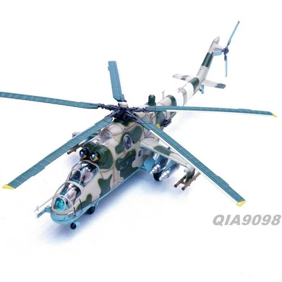 New 1/72 Scale Ukraine Air Force MI-24P Helicopter Painted Metal Model - Image 1 of 4
