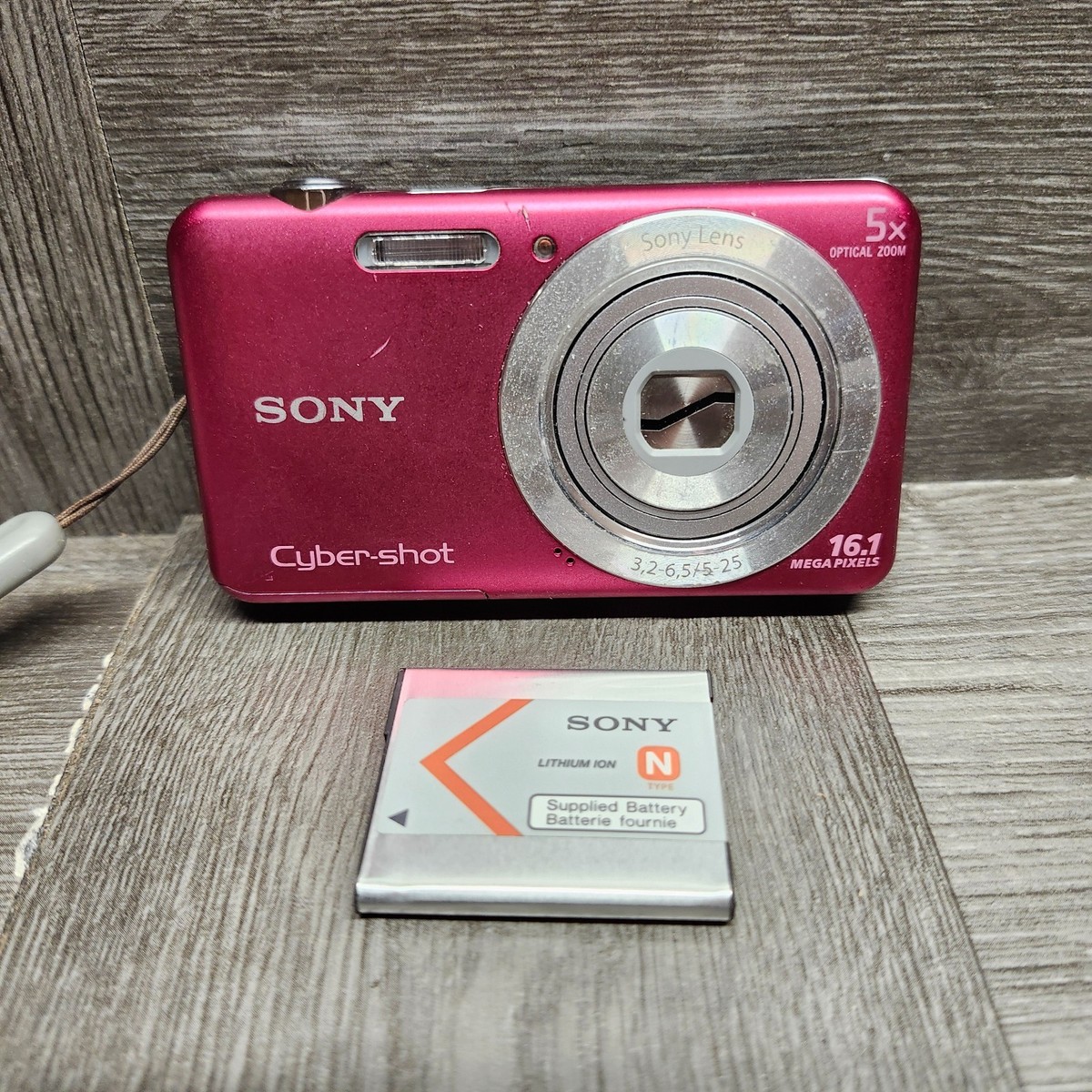 美品】SONY Cyber-shot DSC-T2 ピンク 本体＋純正ケース付 Sony