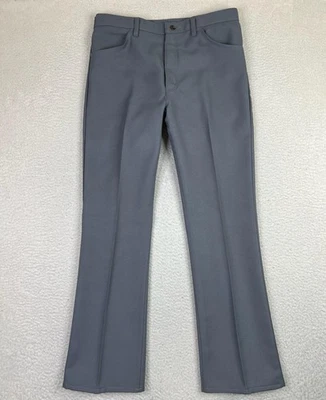 Calça Wrangler Masculina 35x34 (Adequado para 34x32) Cinza Ajuste Regular Fabricada nos EUA 82682GY - Imagem 1 de 4