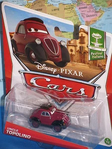 DISNEY PIXAR CARS UNCLE TOPOLINO FESTIVAL ITALIANO #1/10 ***BRAND NEW & RARE*** - Picture 1 of 4