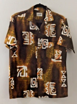 Camisa Hawaiana Hanakahi Vintage Años 60 Foto 1 de 4