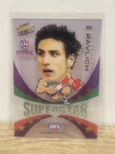 2009 SELECT AFL CHAMPIONS SUPERSTAR MASCOT GEM- MG6 MATTHEW PAVLICH (FREMANTLE) - Picture 1 of 2