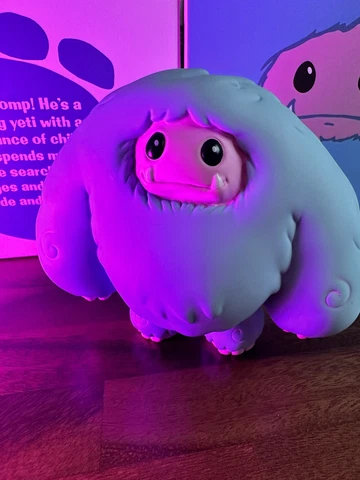 Abominable Toys Chomp Reverse Cotton Candy Limited Edition Vinyl Figure NEW Cover
