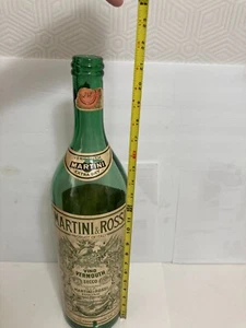 Vintage Martini & Rossi Wermut 21-1/2" Laden Werbung Display Glasflasche - Bild 1 von 13