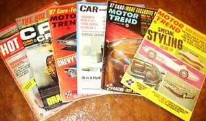 1966 66 Automobile Magazines 6 vol Buick Chevrolet Olds Pontiac Mercury Corvette - Imagen 1 de 4