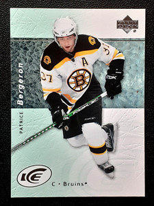 PATRICE BERGERON 2007-08 UPPER DECK ICE 07-08 NO 18          13808
