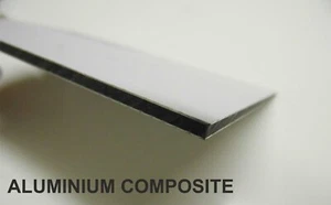 White 3mm Aluminium Composite Blank Panels Signage - Picture 1 of 3