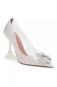 AMINA MUADDI Milky Way Begum Pump PVC - EU Size 37 US 6.5  ORIGINAL PACKAGING - Picture 1 of 8