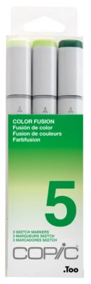 COPIC Marker sketch 3er Set "Color Fusion 5" - Bild 1 von 2