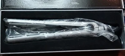 (Ceramic Curling Wand) for Straight Waves, Curly / Silver Flowery by Angelique  - Image 1 of 4