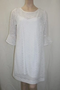 Lilly Pulitzer Fontaine Dress Resort White Gypsea Lace #29491 | Size: XL NWT - Picture 1 of 8