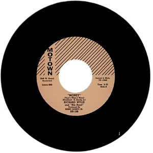 RICHARD WYLIE & HIS BAND  "MONEY c/w I'LL STILL BE AROUND"  1961 MOTOWN  FAULT - Picture 1 of 2