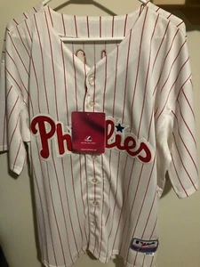 Majestic Roy Halladay Philadelphia Phillies Jersey Home White - Picture 1 of 2