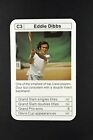 1 x card of Trump Ace Tennis - Eddie Dibbs - T75