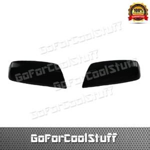 Fit: 14-15 16 17 18 CHEVY Silverado 1500 2500 3500 GMC Sierra Black Mirror Cover - Picture 1 of 1