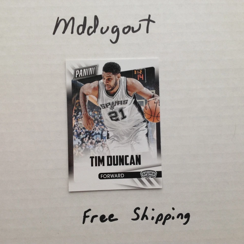 TIM DUNCAN #14 Spurs / wake forest legend 2014/15 2015 Panini Fathers Day QTY - Image 1 of 1
