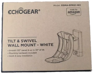 EchoGear - Weiße Wandhalterung für Echo (4. Gen) - EGMA-EPM21-W2 7er-Set - Bild 1 von 3