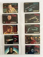 Mercurycard Phone cards - Official Star Trek collection unused