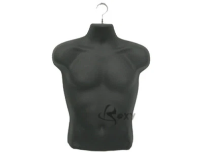 Buy 1 Get 2 Free Plastic Male Manequin Mannequin Dress Form #PS-M885BK-3pc - Image 1 of 2