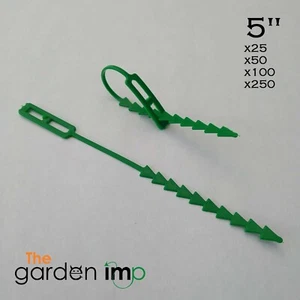 Pflanzenbinder wiederverwendbar verstellbar Weichplastik Gemüse Strauch Kletter Garten Stütze - Bild 1 von 4