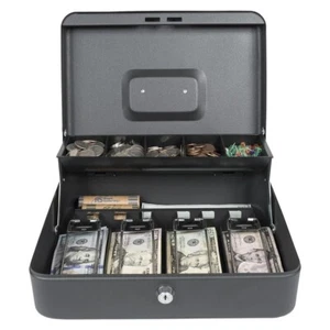 Royal Sovereign Money Handling Security Box Cash Box with Tiered-Tray OB - Picture 1 of 5