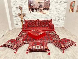 Orientalisches Sofa, Terrassen-Palettensofa, Sitzkissen, Orientalische Sitzecke - Picture 1 of 7