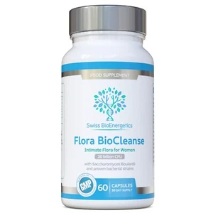 Flora BioCleanse 20 billion CFU - High Strength Saccharomyces Boulardii Complex - Picture 1 of 6