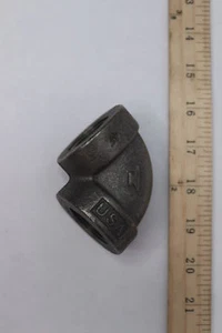 Anvil Socket Forged Steel 90Â° Elbow  Class 6000 1" X 1" 0362600405 - Picture 1 of 3