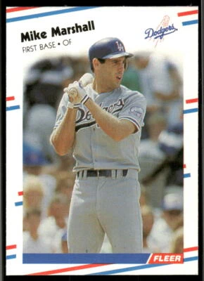 1988 Fleer #522 Mike Marshall - Image 1 of 2