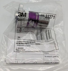 Adaptateur 3M Quick Connect 14 mm pour tampons de composition et de polissage 33271 - Photo 1/4