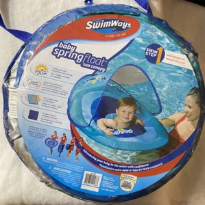 SwimWays Baby Frühling schwimmen Sonnendach Alter 9-24 Monate 50+ UPF Oktopus grün - Bild 1 von 2